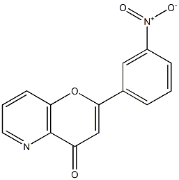 3'-Nitro-5-azaflavone Structure