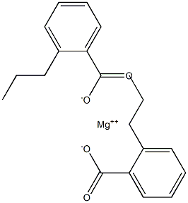 Bis(2-propylbenzoic acid)magnesium salt 구조식 이미지