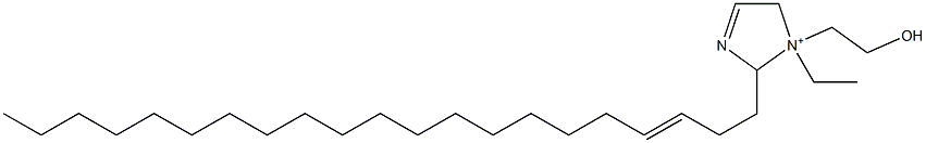 1-Ethyl-2-(3-henicosenyl)-1-(2-hydroxyethyl)-3-imidazoline-1-ium 구조식 이미지