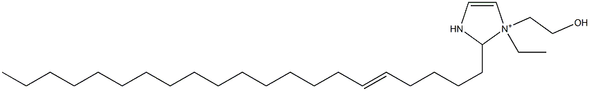 1-Ethyl-2-(5-henicosenyl)-1-(2-hydroxyethyl)-4-imidazoline-1-ium 구조식 이미지