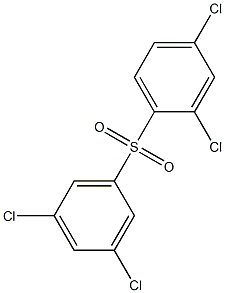 2,4-Dichlorophenyl 3,5-dichlorophenyl sulfone 구조식 이미지