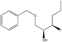 (2S,3R)-1-(Benzyloxy)-3-iodohexan-2-ol Structure