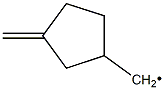 (3-Methylenecyclopentyl)methyl radical 구조식 이미지