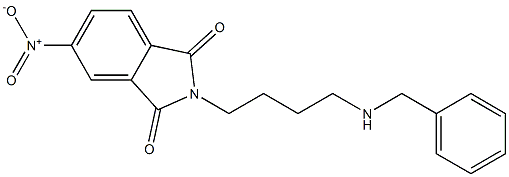 N-[4-(Benzylamino)butyl]-4-nitrophthalimide Structure