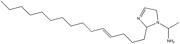 1-(1-Aminoethyl)-2-(4-pentadecenyl)-3-imidazoline 구조식 이미지