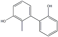 2-Methyl-1,1'-biphenyl-2',3-diol Structure