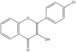 3-Hydroxy-4'-chloroflavone Structure