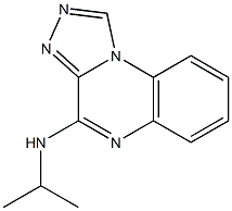 4-Isopropylamino[1,2,4]triazolo[4,3-a]quinoxaline Structure
