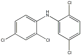 2,4-Dichlorophenyl 2,5-dichlorophenylamine 구조식 이미지