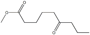 6-Ketopelargonic acid methyl ester Structure