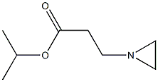 1-Aziridinepropionic acid isopropyl ester Structure