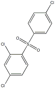 2,4-Dichlorophenyl 4-chlorophenyl sulfone Structure