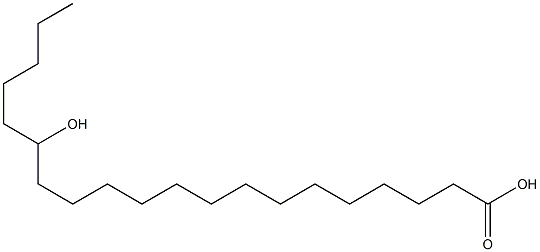 15-Hydroxyicosanoic acid Structure