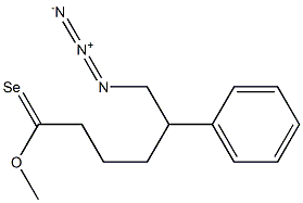 6-Azido-5-phenylselenohexanoic acid methyl ester 구조식 이미지