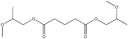 Pentanedioic acid bis(2-methoxypropyl) ester 구조식 이미지