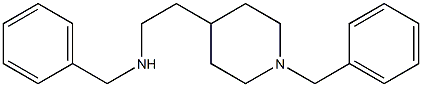 1-Benzyl-4-(2-benzylaminoethyl)piperidine Structure