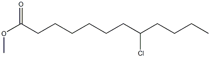 8-Chlorolauric acid methyl ester Structure