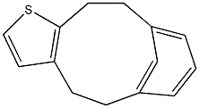 2,3-(m-Phenylenebisethylene)thiophene 구조식 이미지