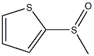 Methyl 2-thienyl sulfoxide 구조식 이미지