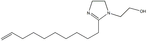 2-(9-Decenyl)-2-imidazoline-1-ethanol 구조식 이미지