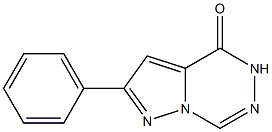 2-Phenylpyrazolo[1,5-d][1,2,4]triazin-4(5H)-one Structure