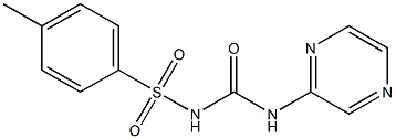 1-(4-Methylphenylsulfonyl)-3-(2-pyrazinyl)urea Structure