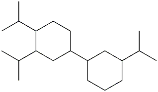 3,3',4-Triisopropyl-1,1'-bicyclohexane 구조식 이미지