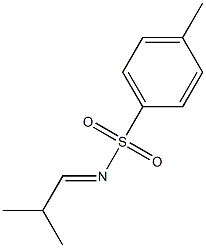 N-Isobutylidene-4-methylbenzenesulfonamide Structure