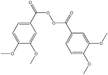 Bis(3,4-dimethoxybenzoyl) peroxide 구조식 이미지