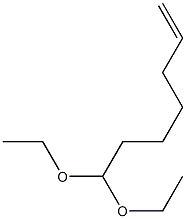 6-Heptenal diethyl acetal 구조식 이미지