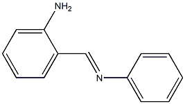 2-(Phenyliminomethyl)aniline 구조식 이미지