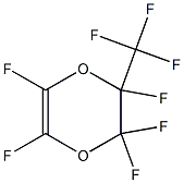 2,3,3,5,6-Pentafluoro-2-(trifluoromethyl)-2,3-dihydro-1,4-dioxin Structure