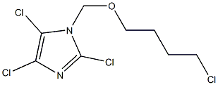 1-(4-Chlorobutoxymethyl)-2,4,5-trichloro-1H-imidazole Structure