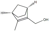 (1S,4R)-3-Methylbicyclo[2.2.1]hept-2-ene-2-methanol 구조식 이미지