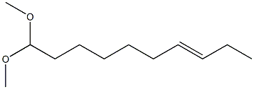 7-Decenal dimethyl acetal 구조식 이미지