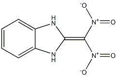 2-(Dinitromethylene)-2,3-dihydro-1H-benzimidazole 구조식 이미지