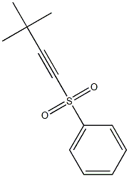 (3,3-Dimethyl-1-butynyl) phenyl sulfone 구조식 이미지