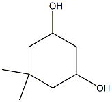 1,1-Dimethylcyclohexane-3,5-diol 구조식 이미지