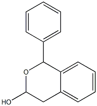 1-Phenyl-3,4-dihydro-1H-2-benzopyran-3-ol Structure