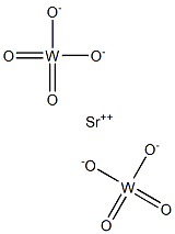 Ditungstic acid strontium salt Structure