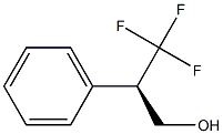 (R)-2-Phenyl-3,3,3-trifluoro-1-propanol 구조식 이미지