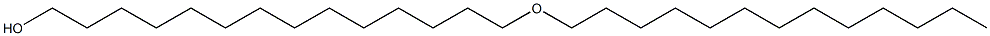 14-Tridecyloxy-1-tetradecanol Structure