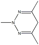 4-Methyl-6-methyl-2-methyl-2,5-dihydro-1,2,3-triazine Structure