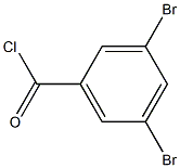 3,5-Dibromobenzoic acid chloride Structure