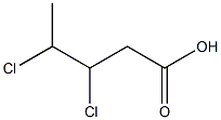 3,4-Dichlorovaleric acid 구조식 이미지