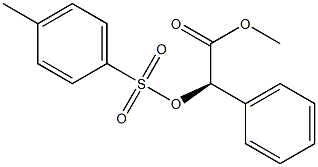 (R)-Phenyl(tosyloxy)acetic acid methyl ester 구조식 이미지
