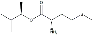 (R)-2-Amino-4-(methylthio)butanoic acid (S)-1,2-dimethylpropyl ester Structure