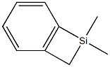 7,7-Dimethyl-7-silabicyclo[4.2.0]octa-1(6),2,4-triene 구조식 이미지