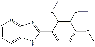 2-(2,3,4-Trimethoxyphenyl)-1H-imidazo[4,5-b]pyridine Structure