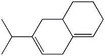 1,4,4a,5,6,7-Hexahydro-3-isopropylnaphthalene 구조식 이미지